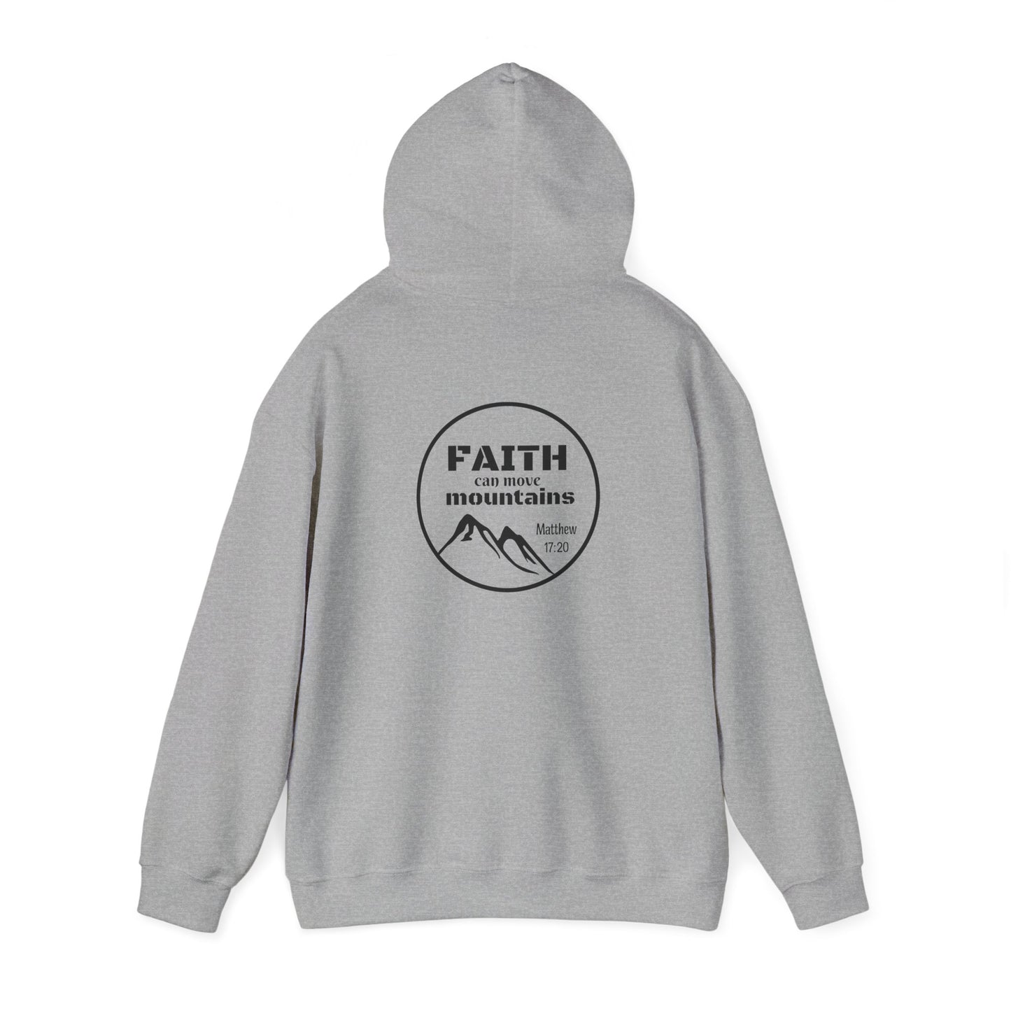 Faith Can Move Unisex Heavy Blend™ Hooded Sweatshirt