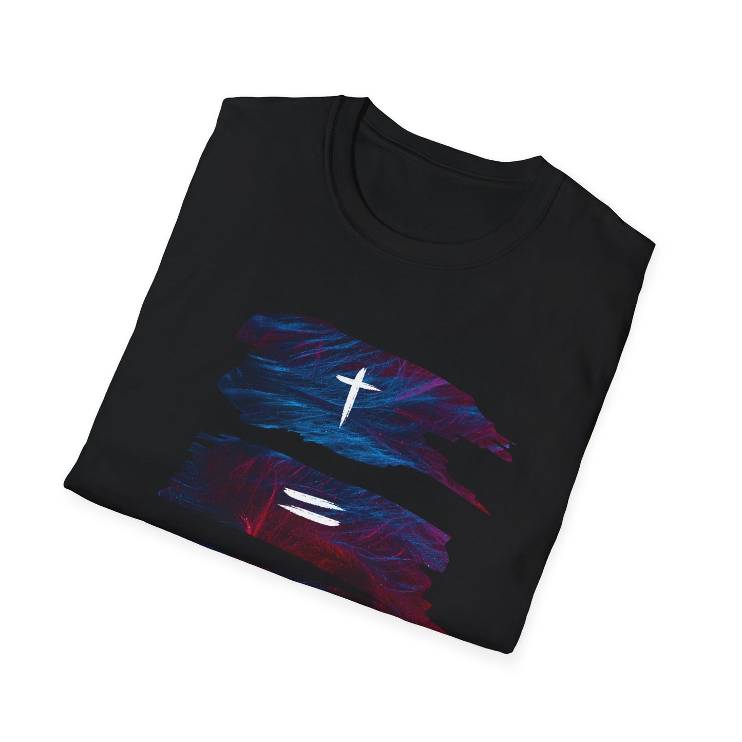 Cross Equals Love Unisex Softstyle T-Shirt