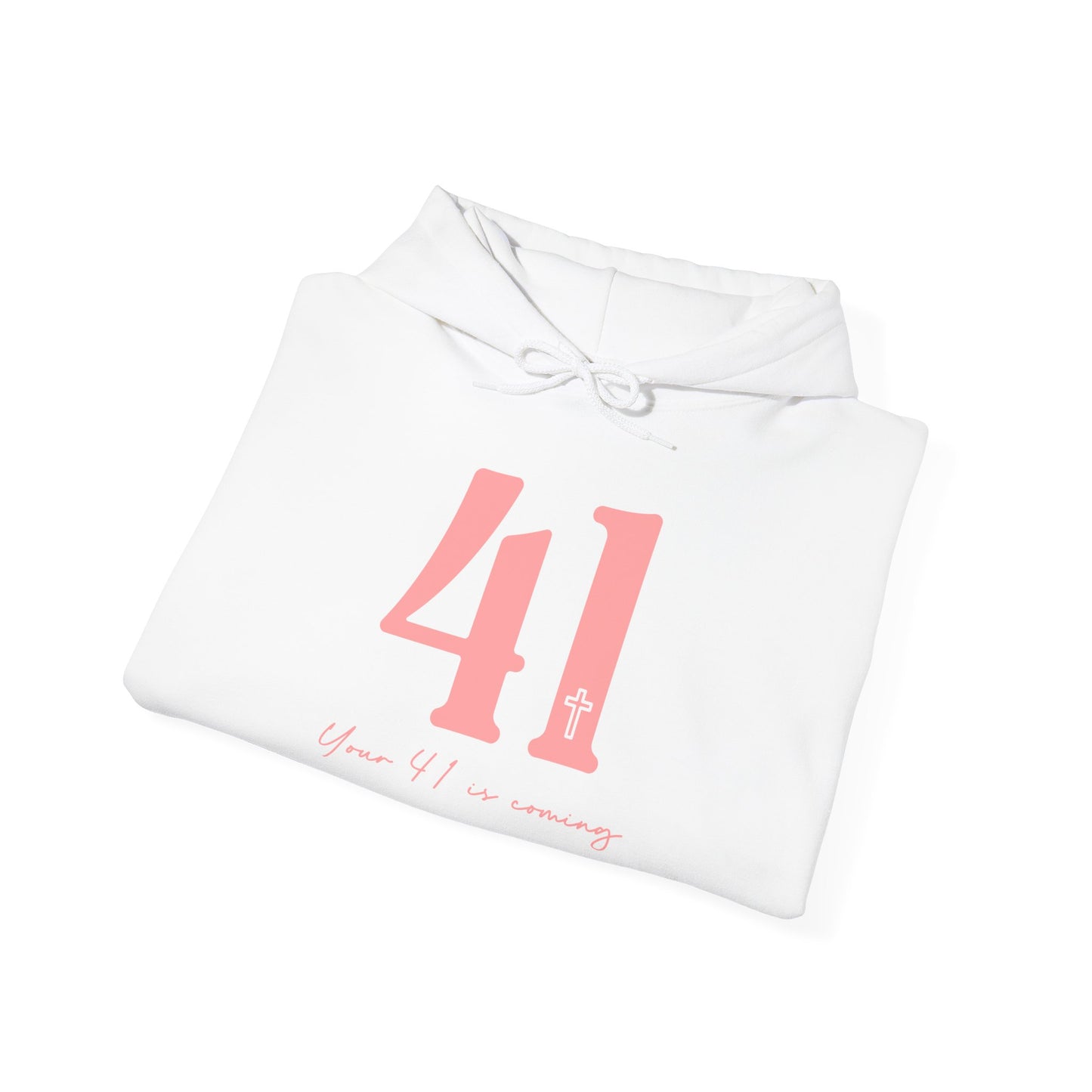 41 Is Coming Unisex Heavy Blend™ Hooded Sweatshirt