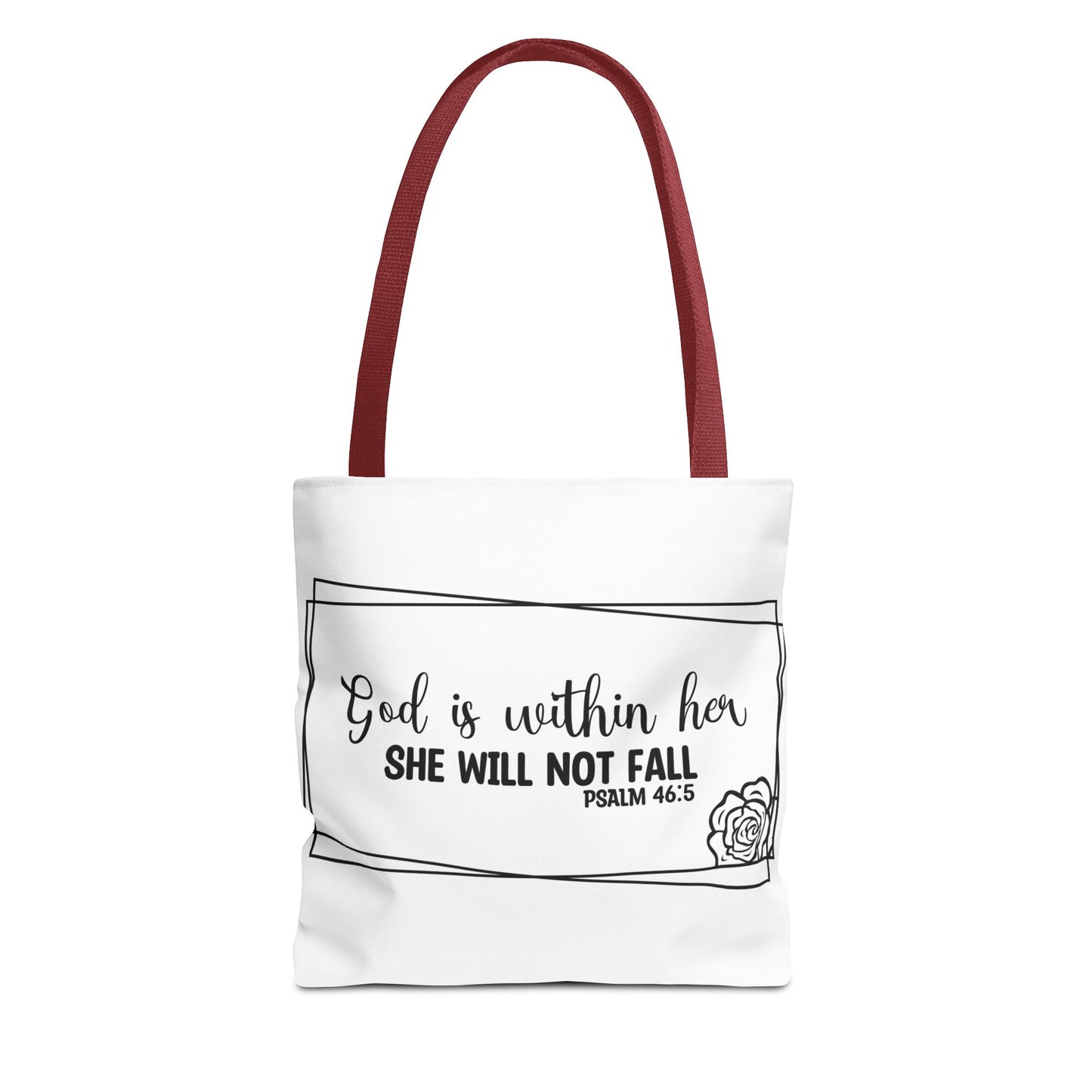 God Is Within Her Tote