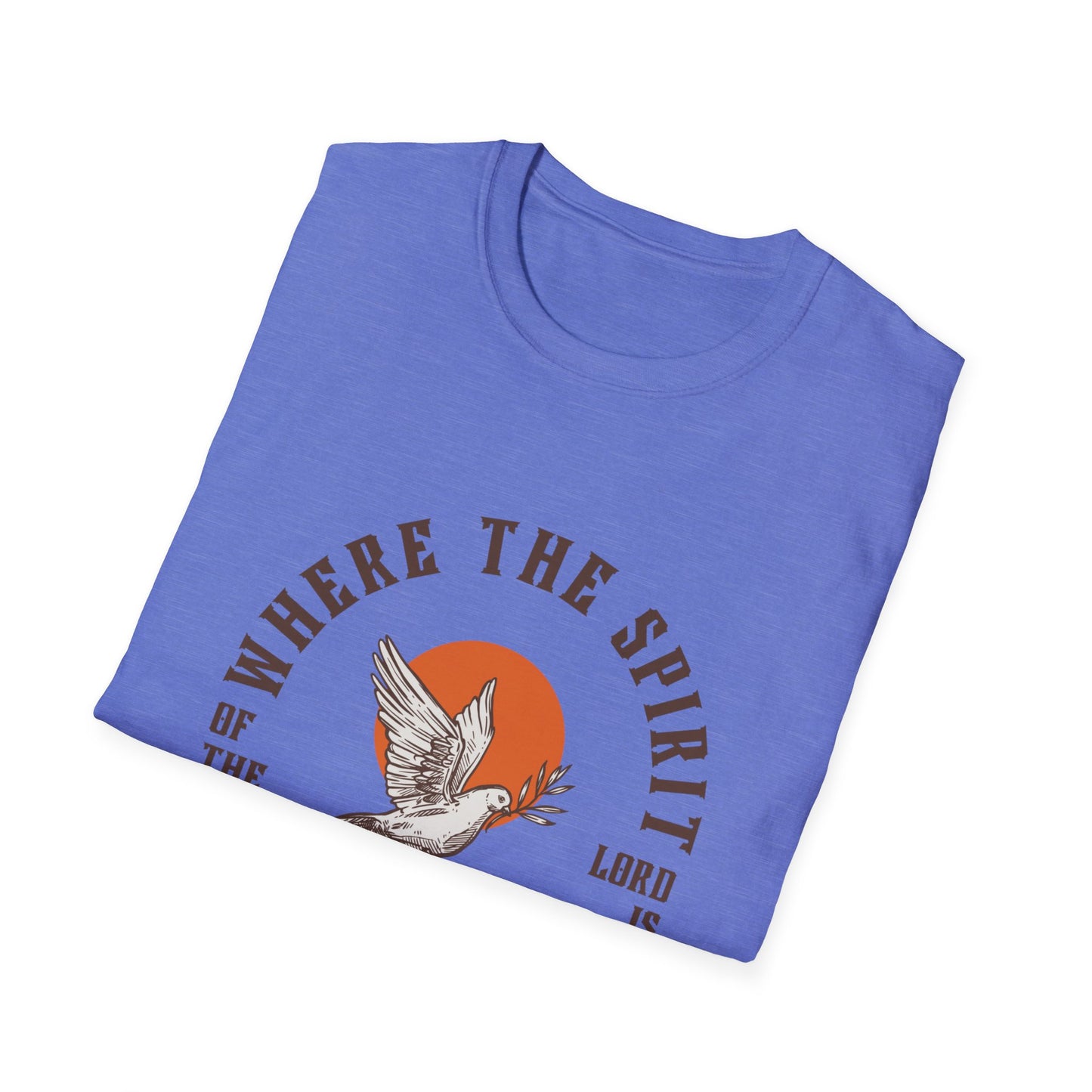 Where The Spirit Of The Lord Is Unisex Softstyle T-Shirt