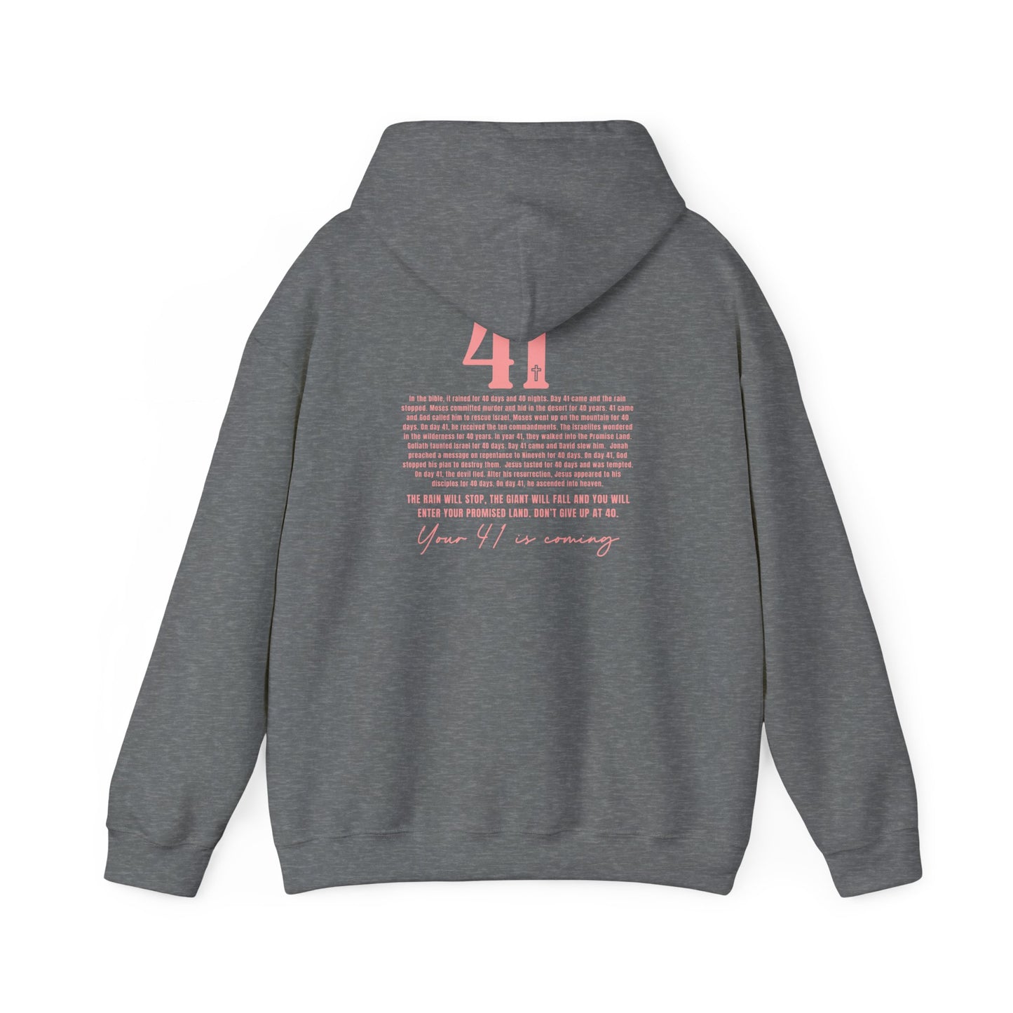 41 Is Coming Unisex Heavy Blend™ Hooded Sweatshirt