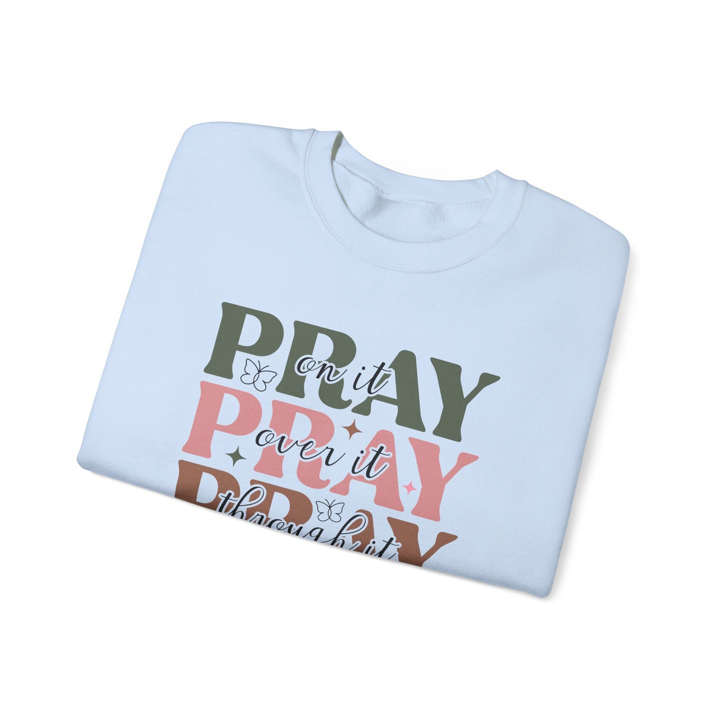 Pray On It Unisex Heavy Blend™ Crewneck Sweatshirt