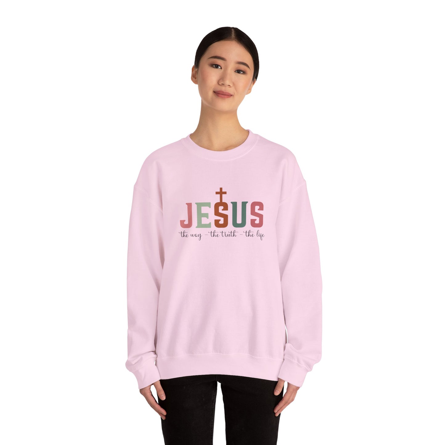 Jesus Is The Truth Unisex Heavy Blend™ Crewneck Sweatshirt