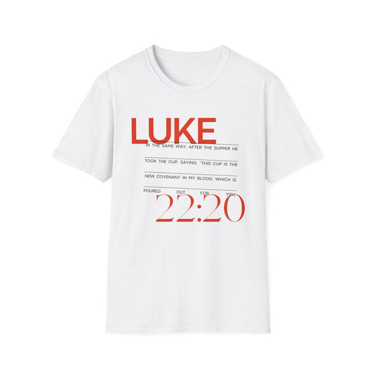 Luke 22:20 Unisex Softstyle T-Shirt