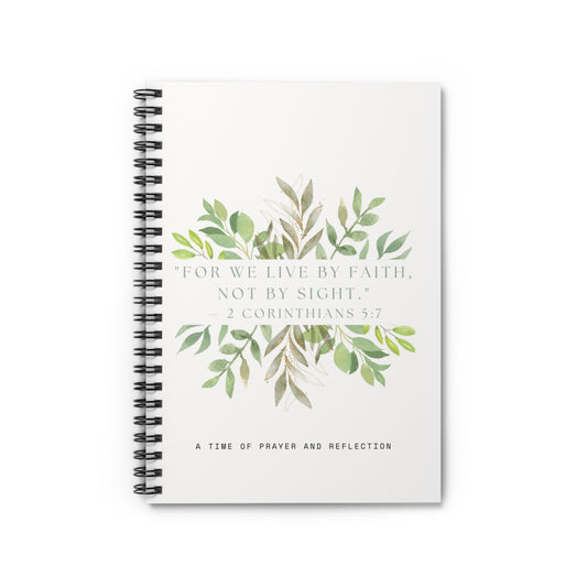 Faith Inspired Journal - Live by Faith