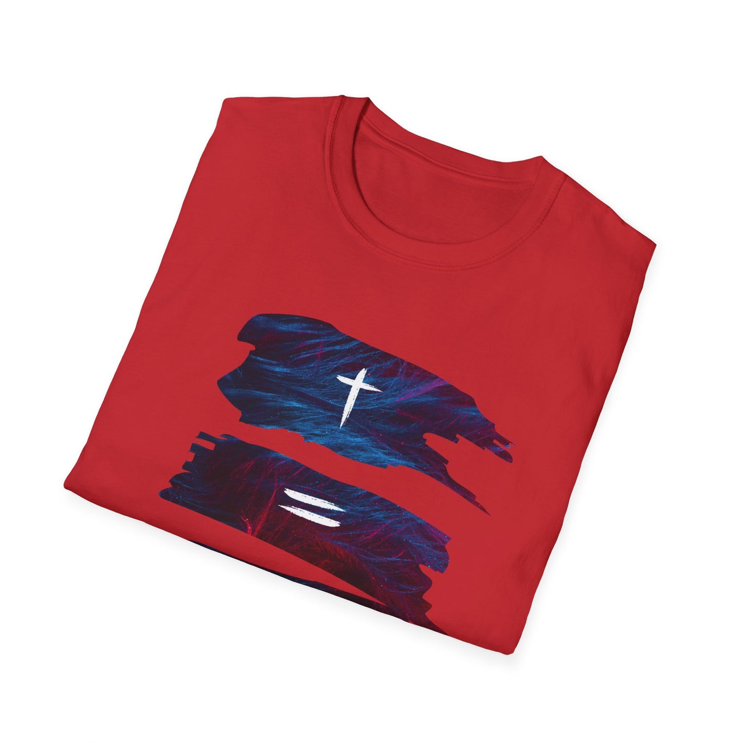 Cross Equals Love Unisex Softstyle T-Shirt