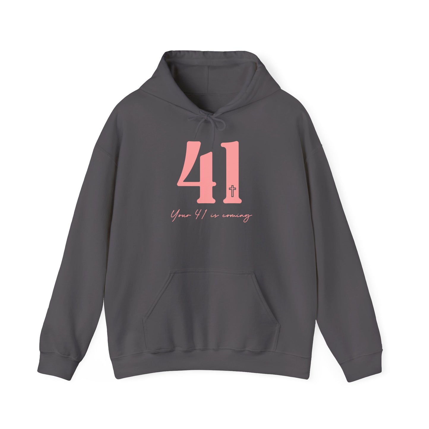 41 Is Coming Unisex Heavy Blend™ Hooded Sweatshirt