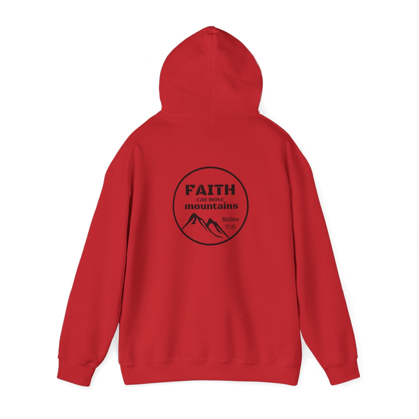 Faith Can Move Unisex Heavy Blend™ Hooded Sweatshirt