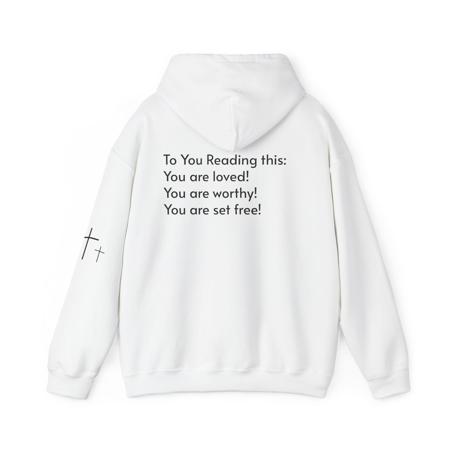 You are Loved Unisex Heavy Blend™ Hooded Sweatshirt