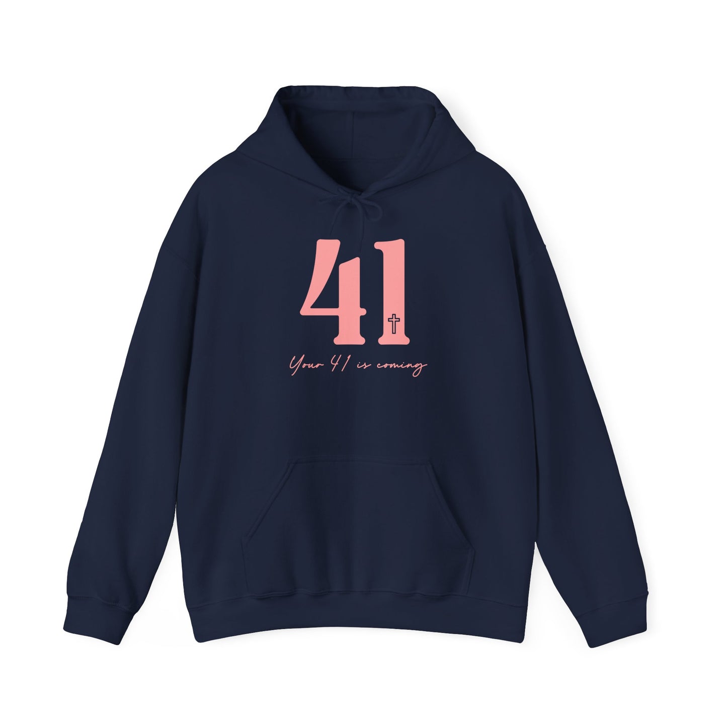 41 Is Coming Unisex Heavy Blend™ Hooded Sweatshirt