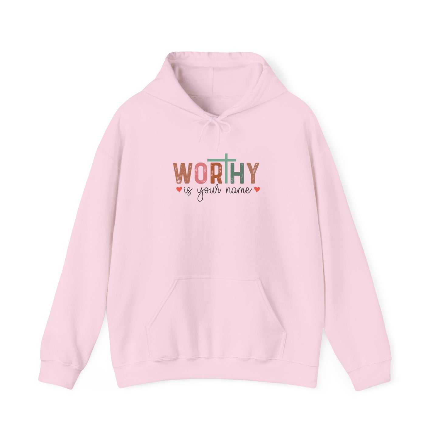 Worthy Is Your Name Unisex Heavy Blend™ Hooded Sweatshirt