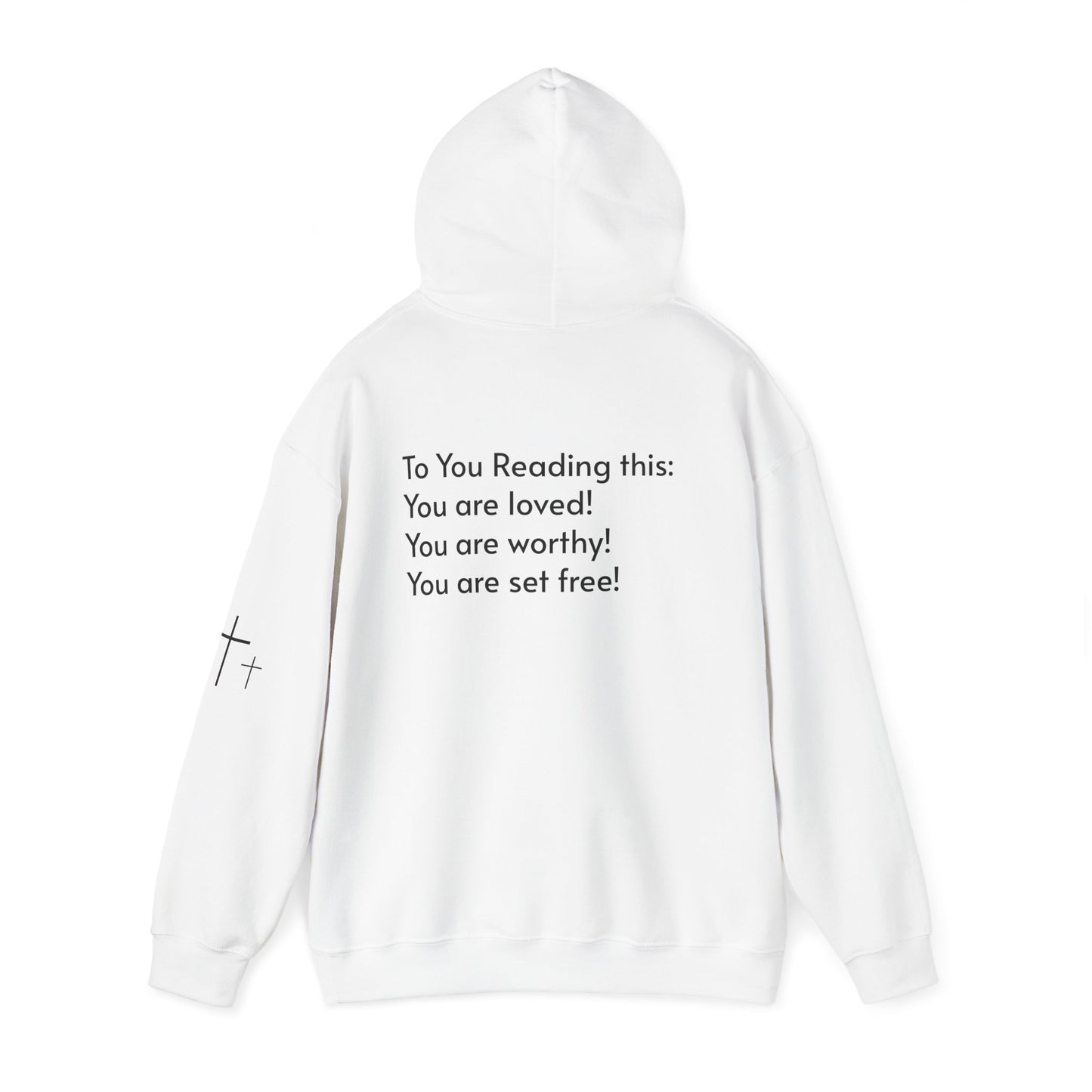 You are Loved Unisex Heavy Blend™ Hooded Sweatshirt