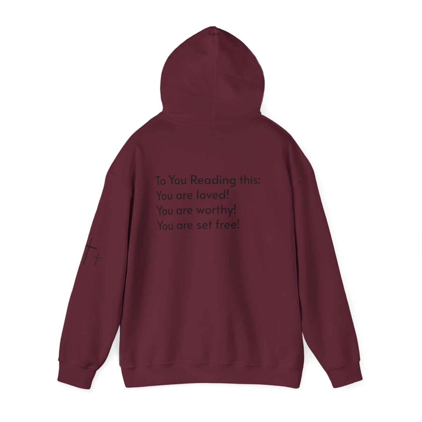 You are Loved Unisex Heavy Blend™ Hooded Sweatshirt