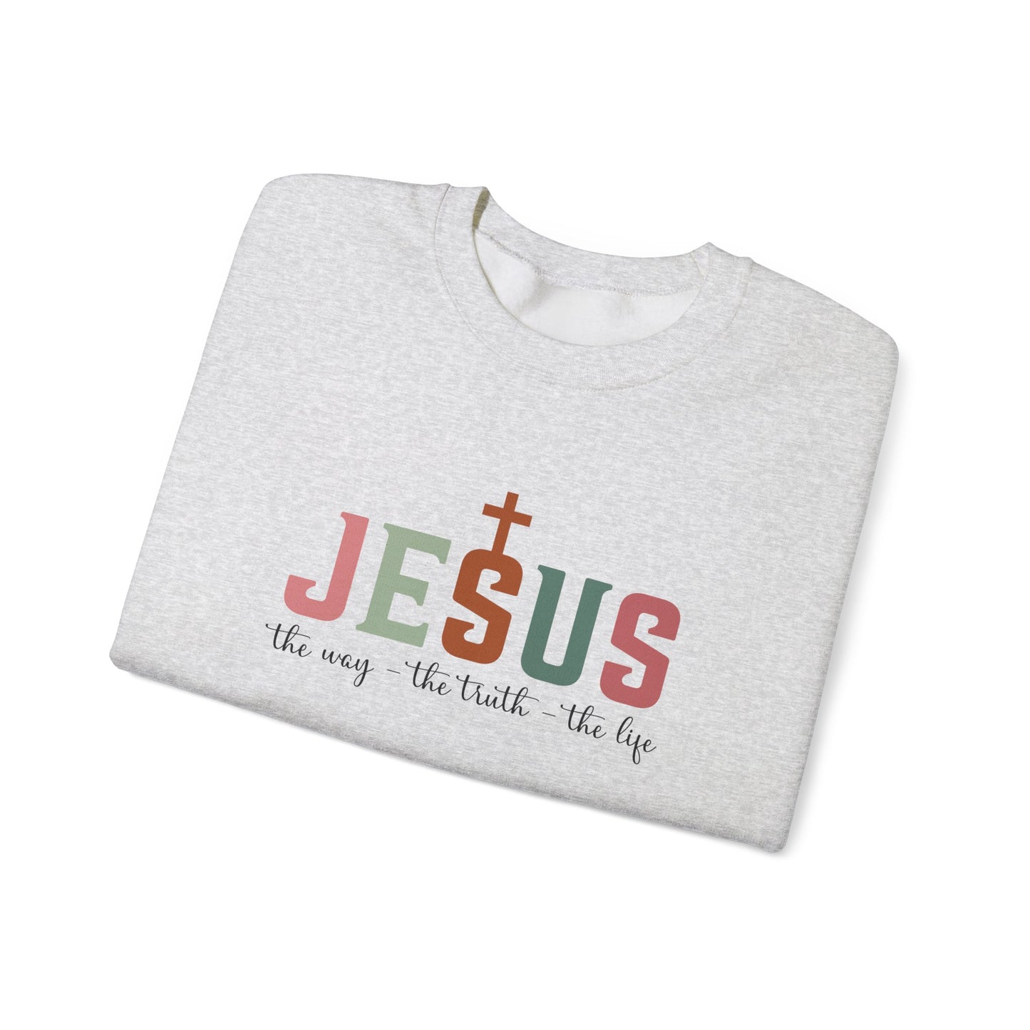 Jesus Is The Truth Unisex Heavy Blend™ Crewneck Sweatshirt