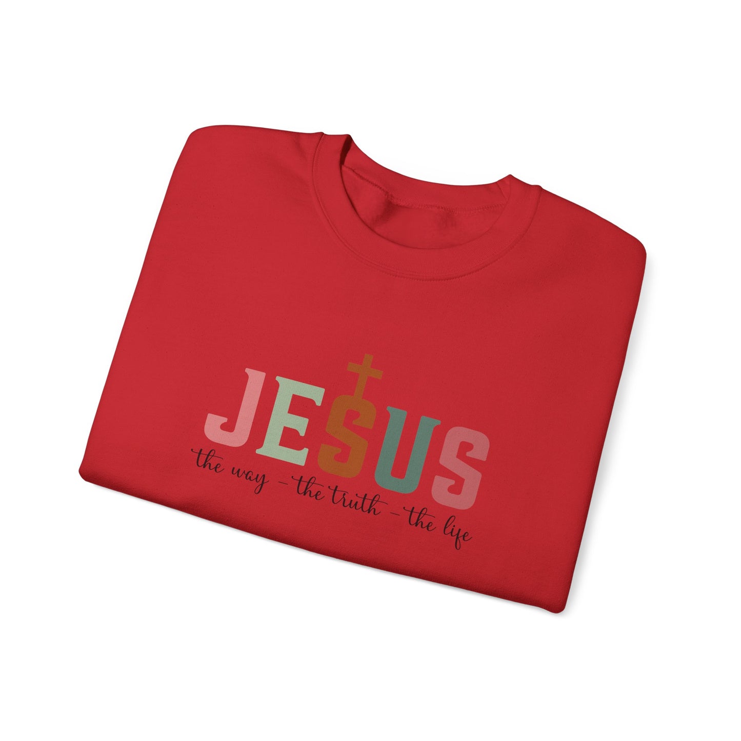 Jesus Is The Truth Unisex Heavy Blend™ Crewneck Sweatshirt