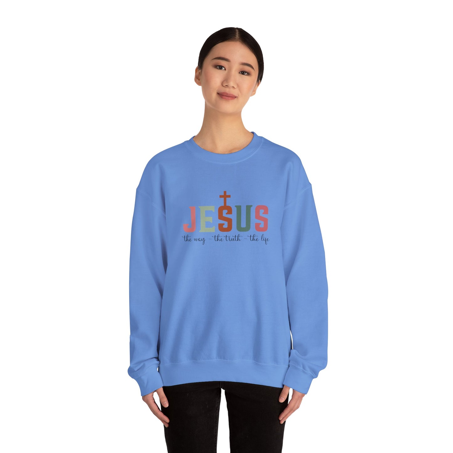 Jesus Is The Truth Unisex Heavy Blend™ Crewneck Sweatshirt