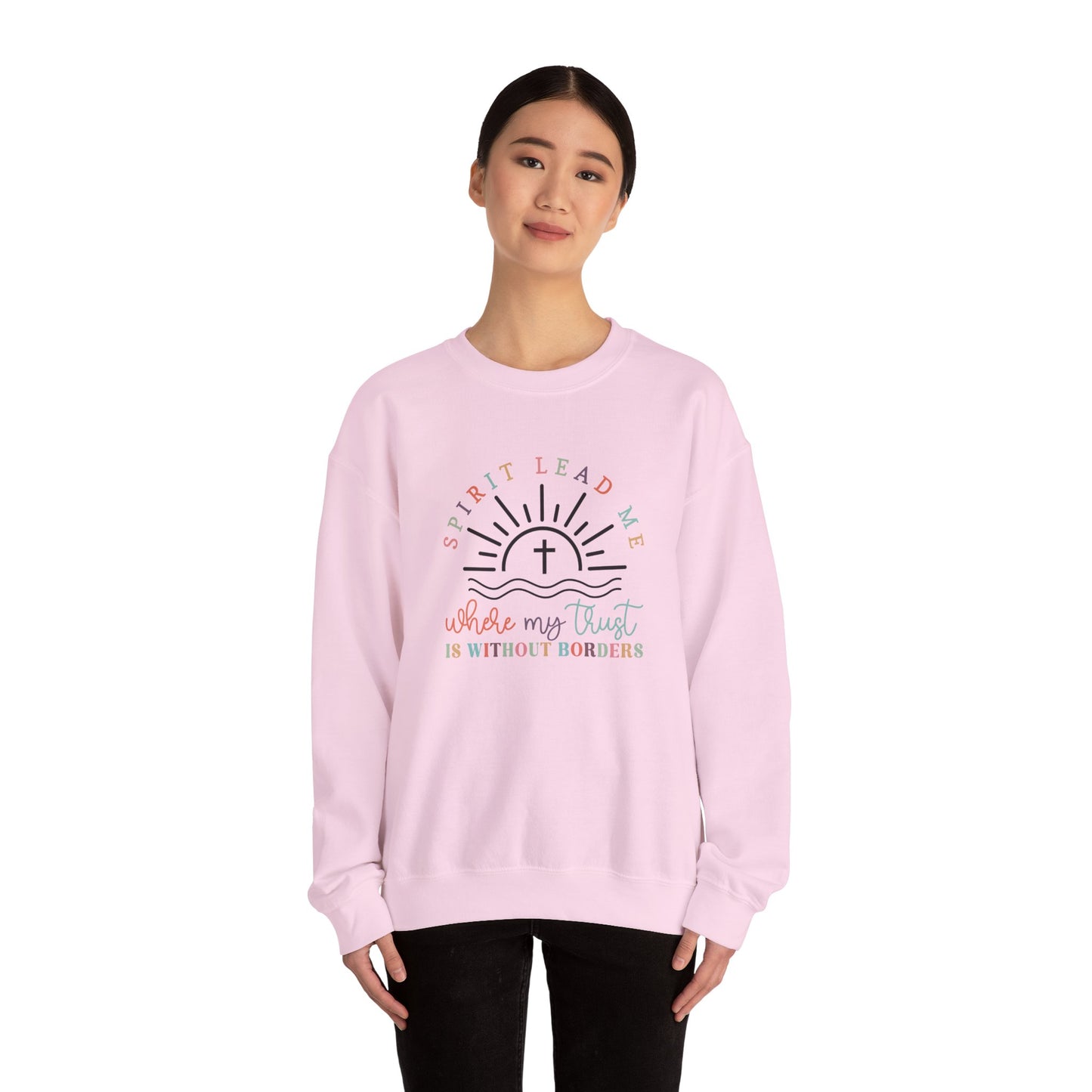 Spirit Lead Me Unisex Heavy Blend™ Crewneck Sweatshirt