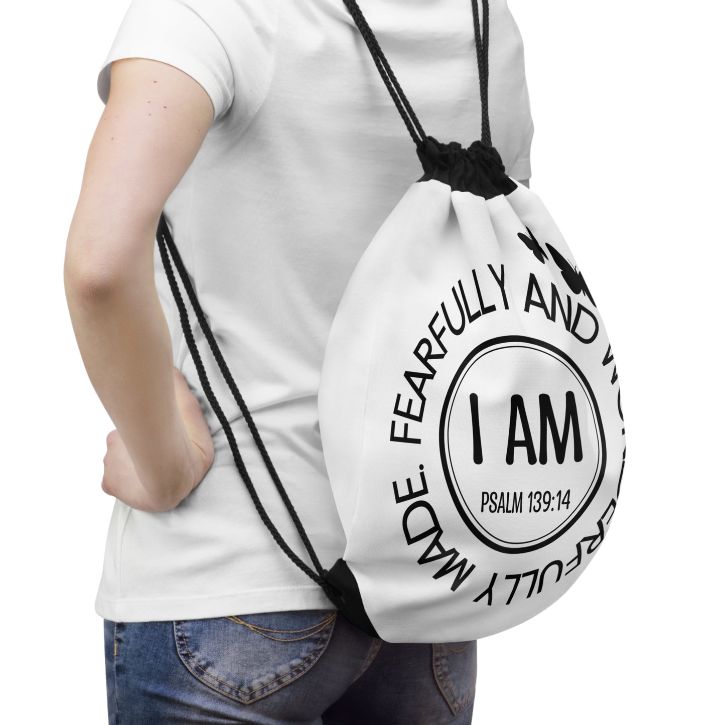 Wonderfully Made Drawstring Bag