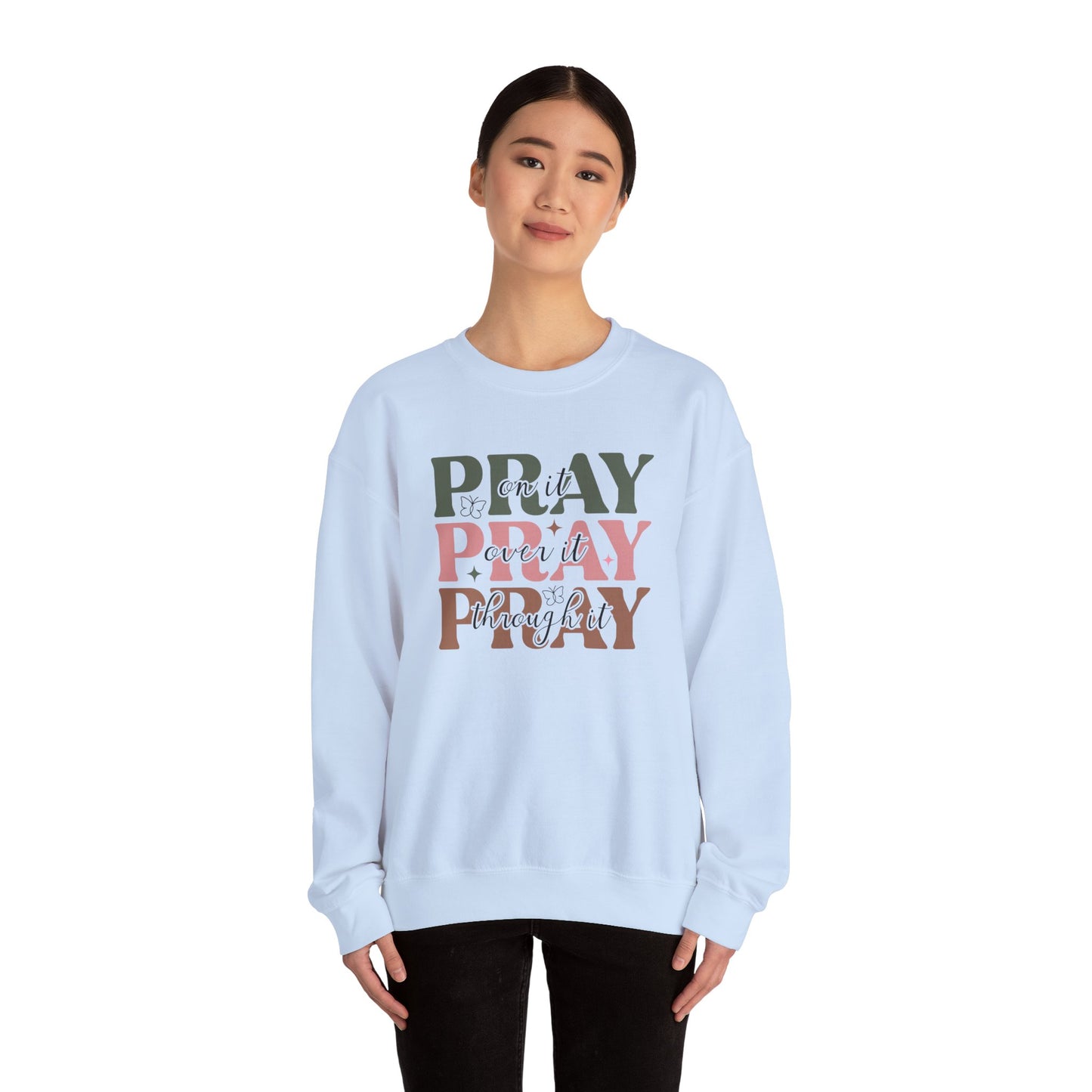 Pray On It Unisex Heavy Blend™ Crewneck Sweatshirt