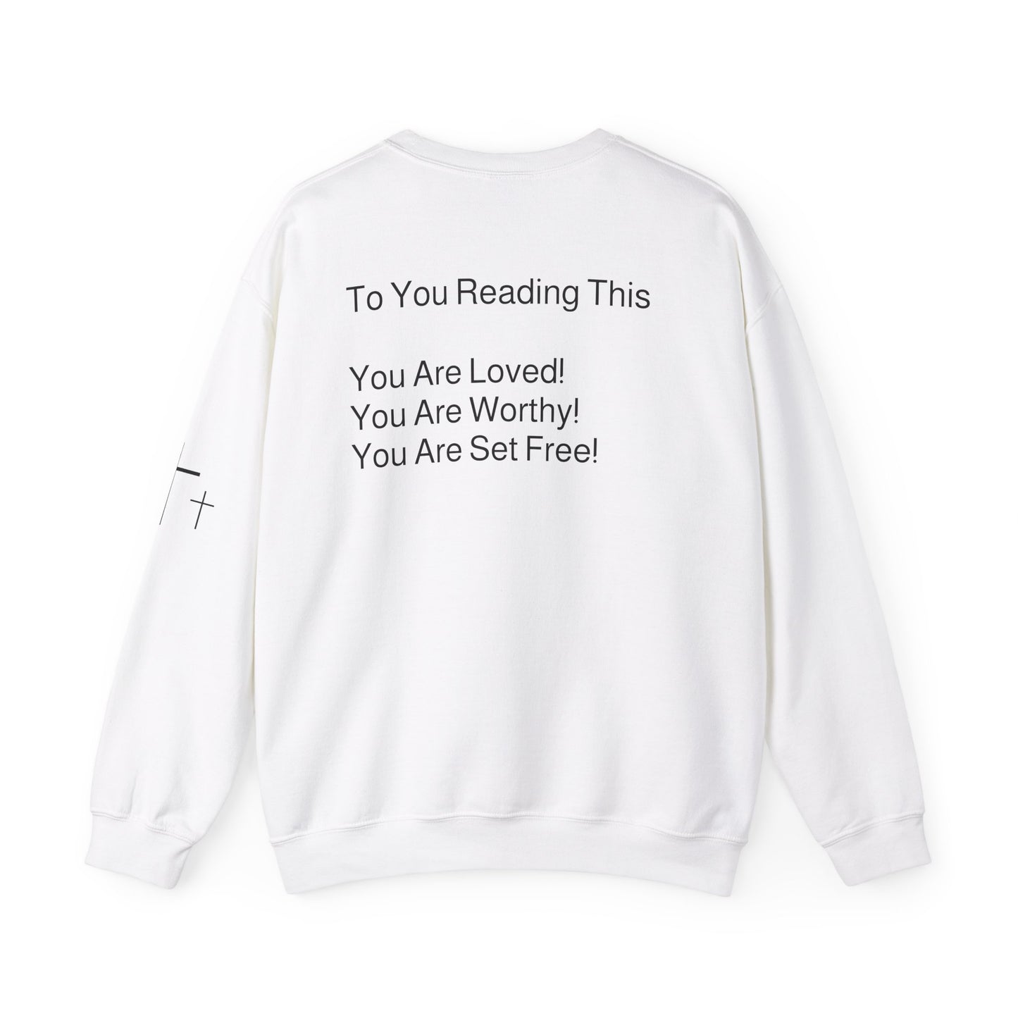 You Are Set Free Unisex Heavy Blend™ Crewneck Sweatshirt