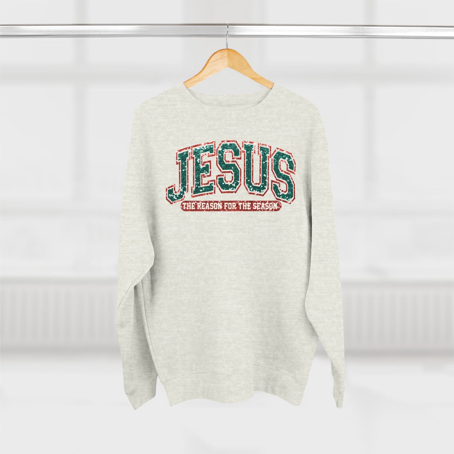 Jesus Is The Reason Unisex Crewneck Sweatshirt