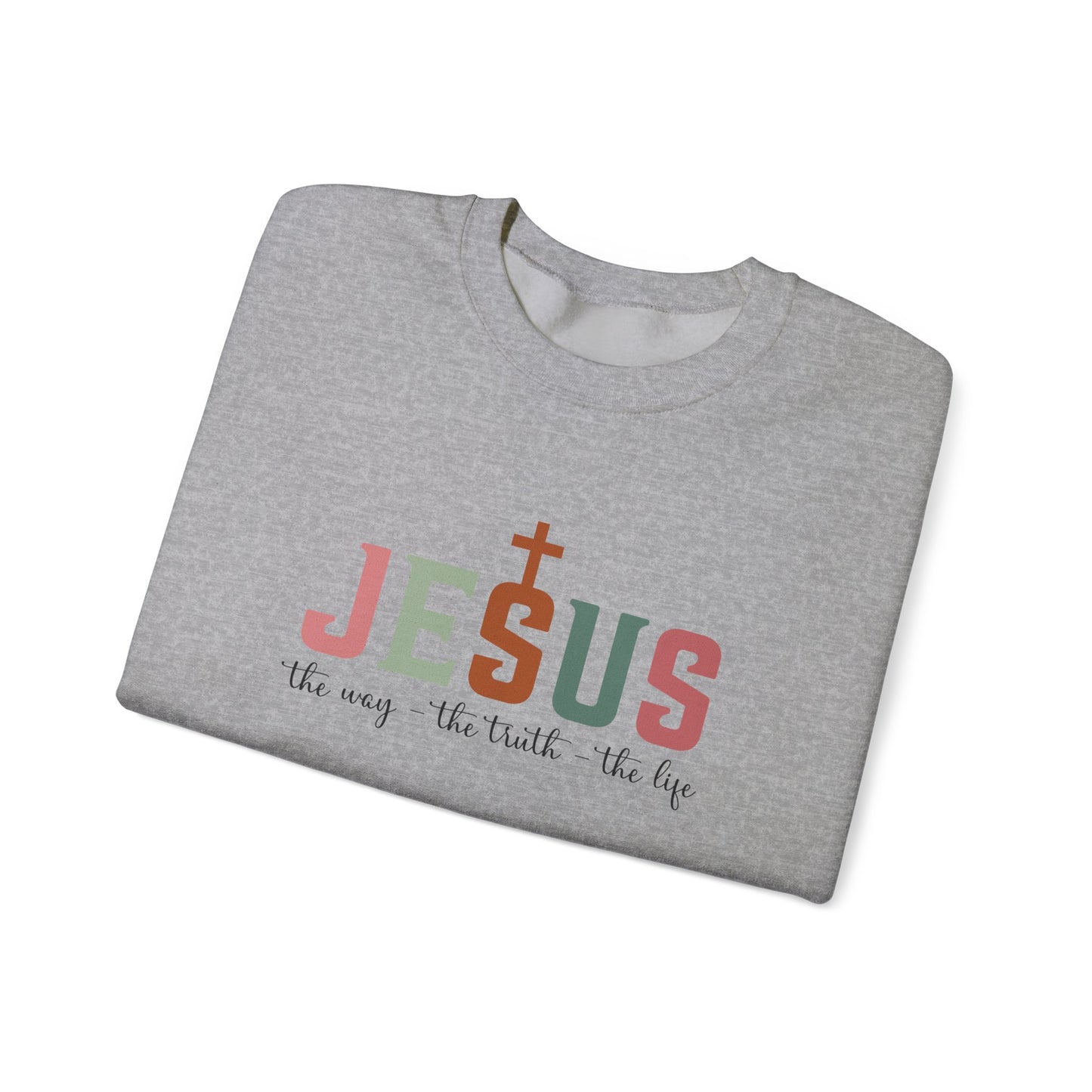 Jesus Is The Truth Unisex Heavy Blend™ Crewneck Sweatshirt