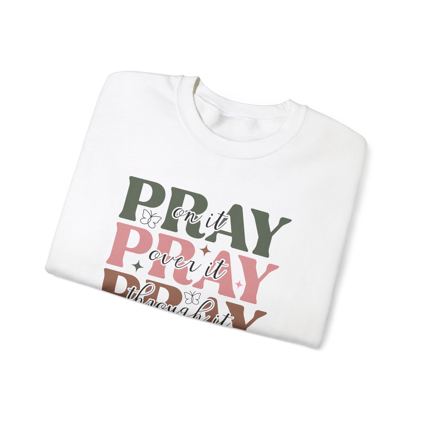 Pray On It Unisex Heavy Blend™ Crewneck Sweatshirt