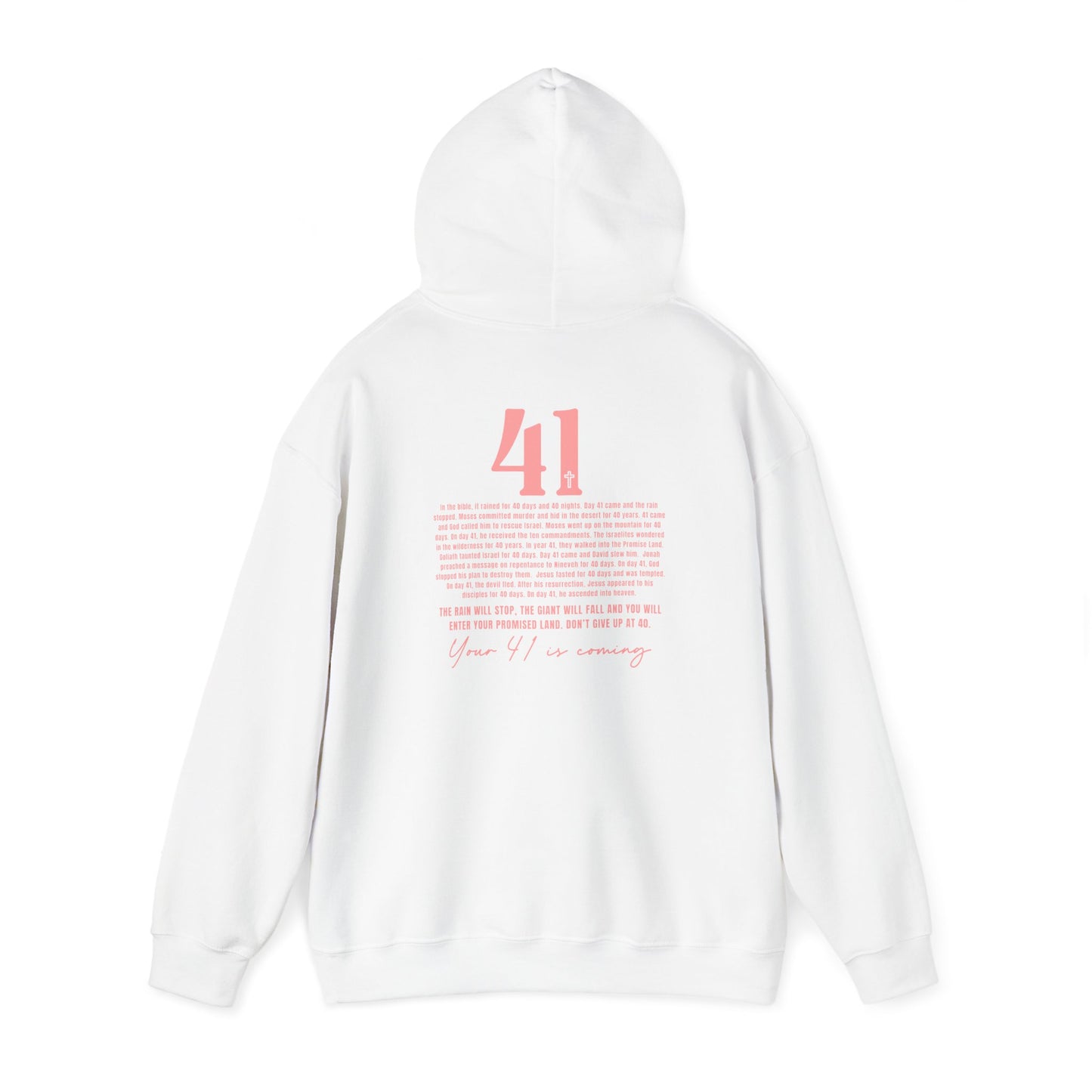 41 Is Coming Unisex Heavy Blend™ Hooded Sweatshirt