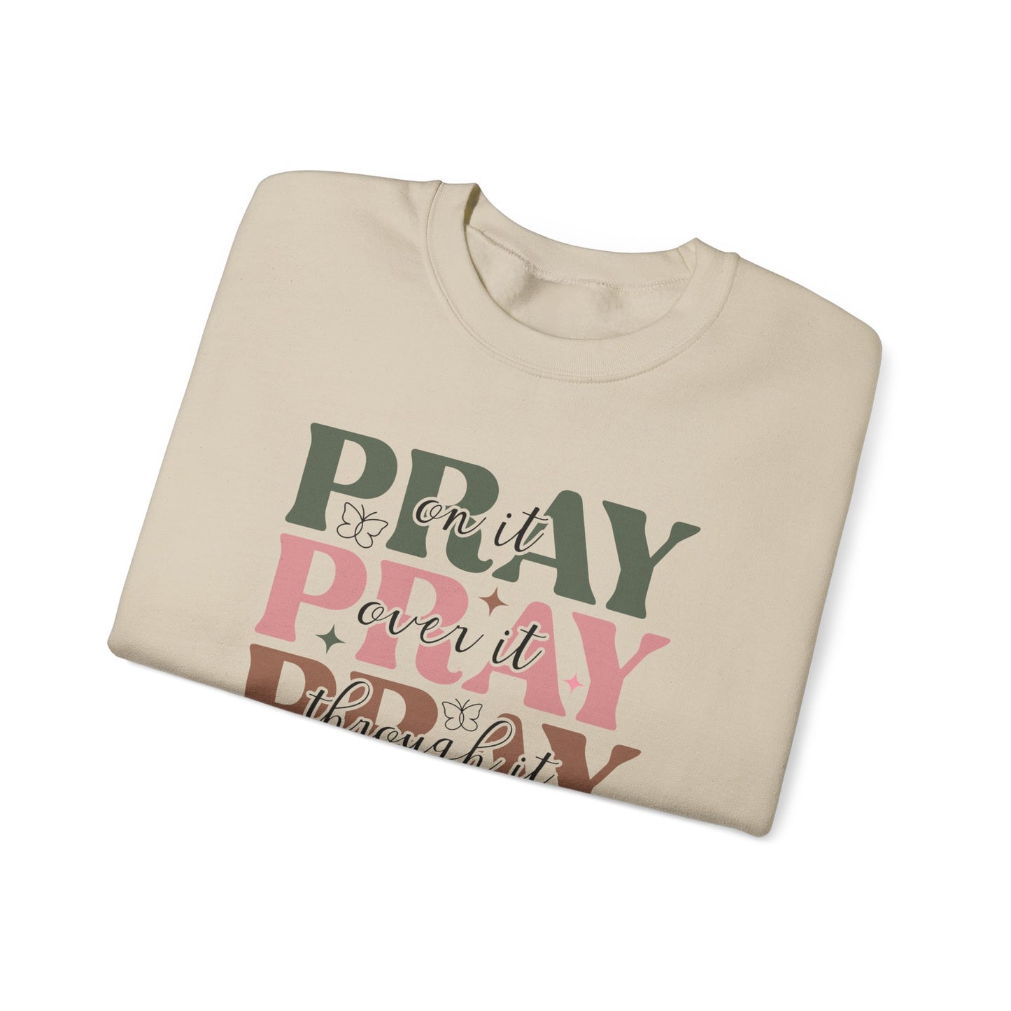 Pray On It Unisex Heavy Blend™ Crewneck Sweatshirt