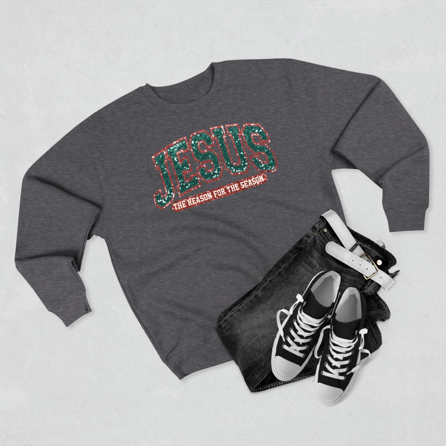 Jesus Is The Reason Unisex Crewneck Sweatshirt