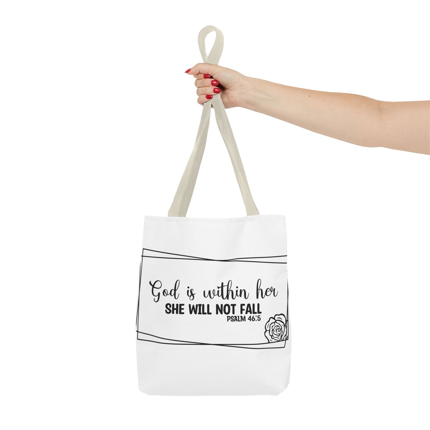 God Is Within Her Tote