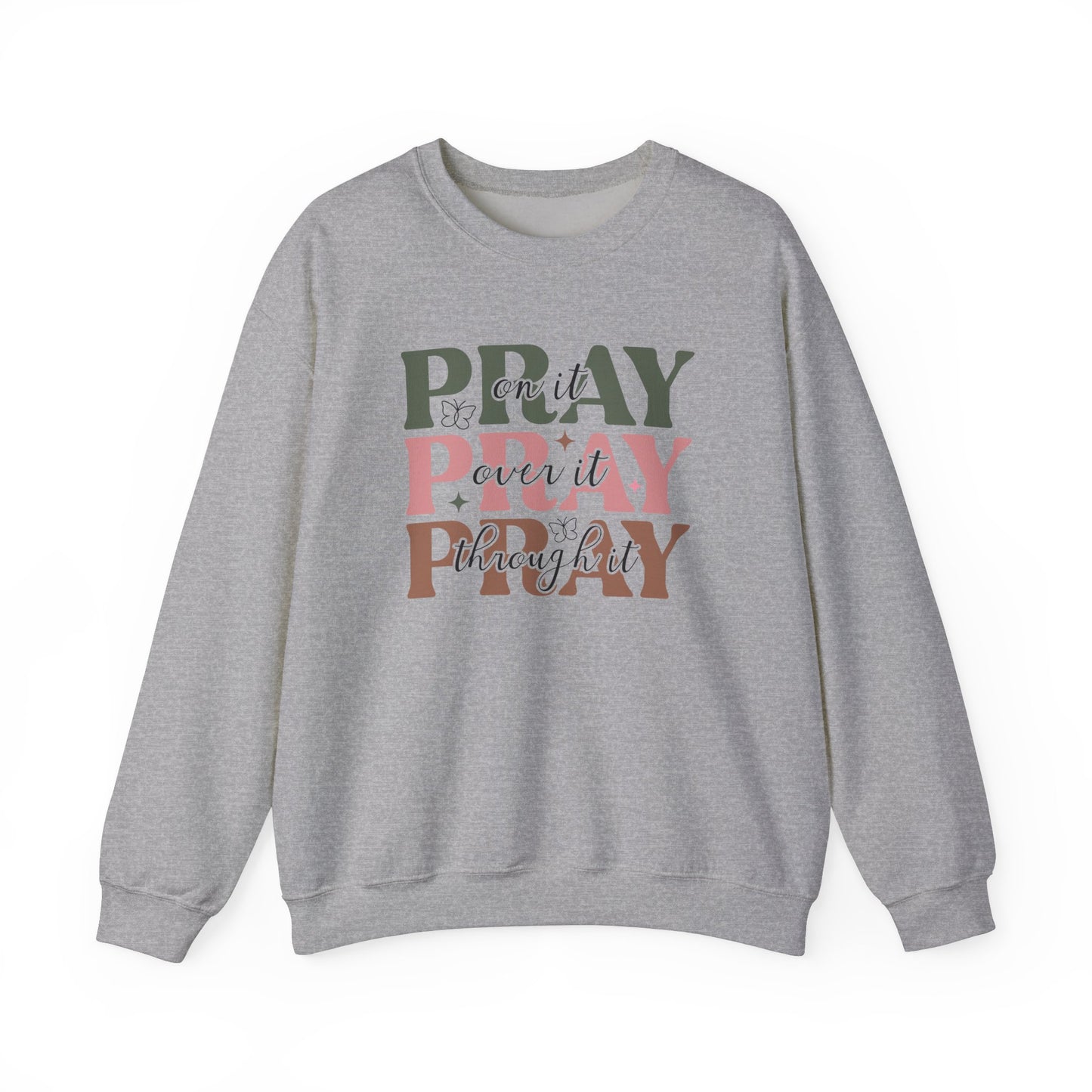 Pray On It Unisex Heavy Blend™ Crewneck Sweatshirt