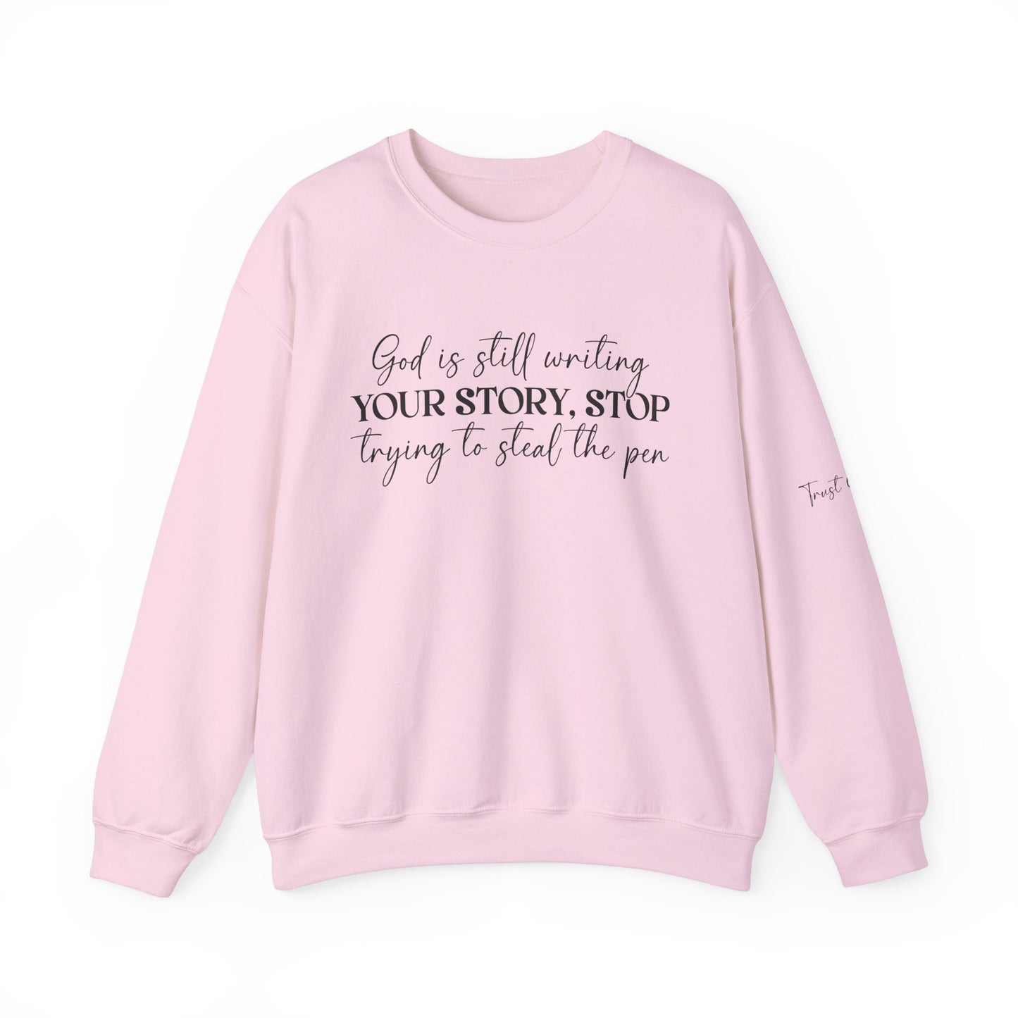 God Is Writing Your Story Unisex Heavy Blend™ Crewneck Sweatshirt