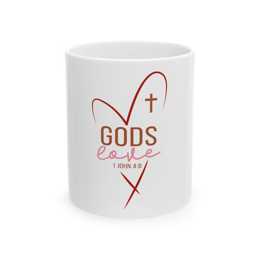 Gods Love Ceramic Mug 11oz