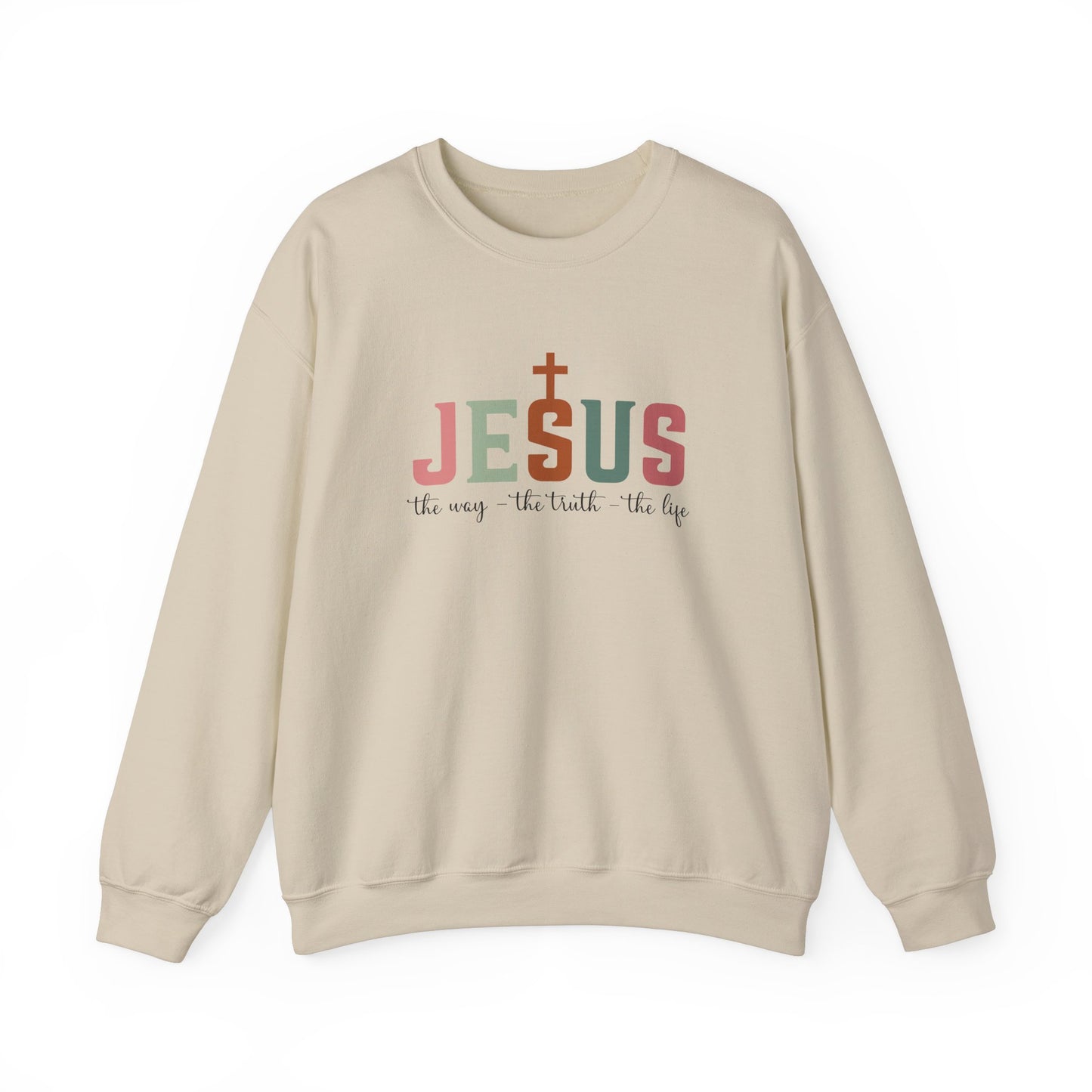 Jesus Is The Truth Unisex Heavy Blend™ Crewneck Sweatshirt