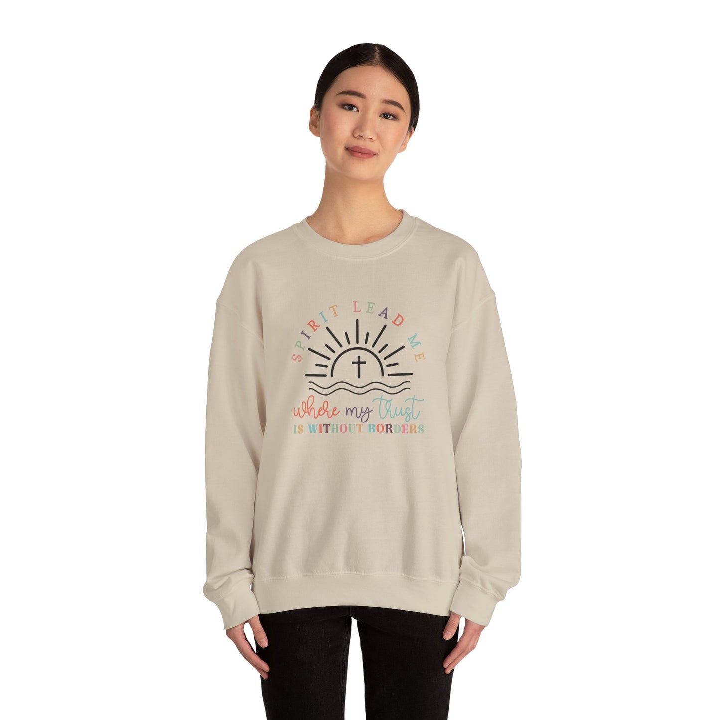 Spirit Lead Me Unisex Heavy Blend™ Crewneck Sweatshirt