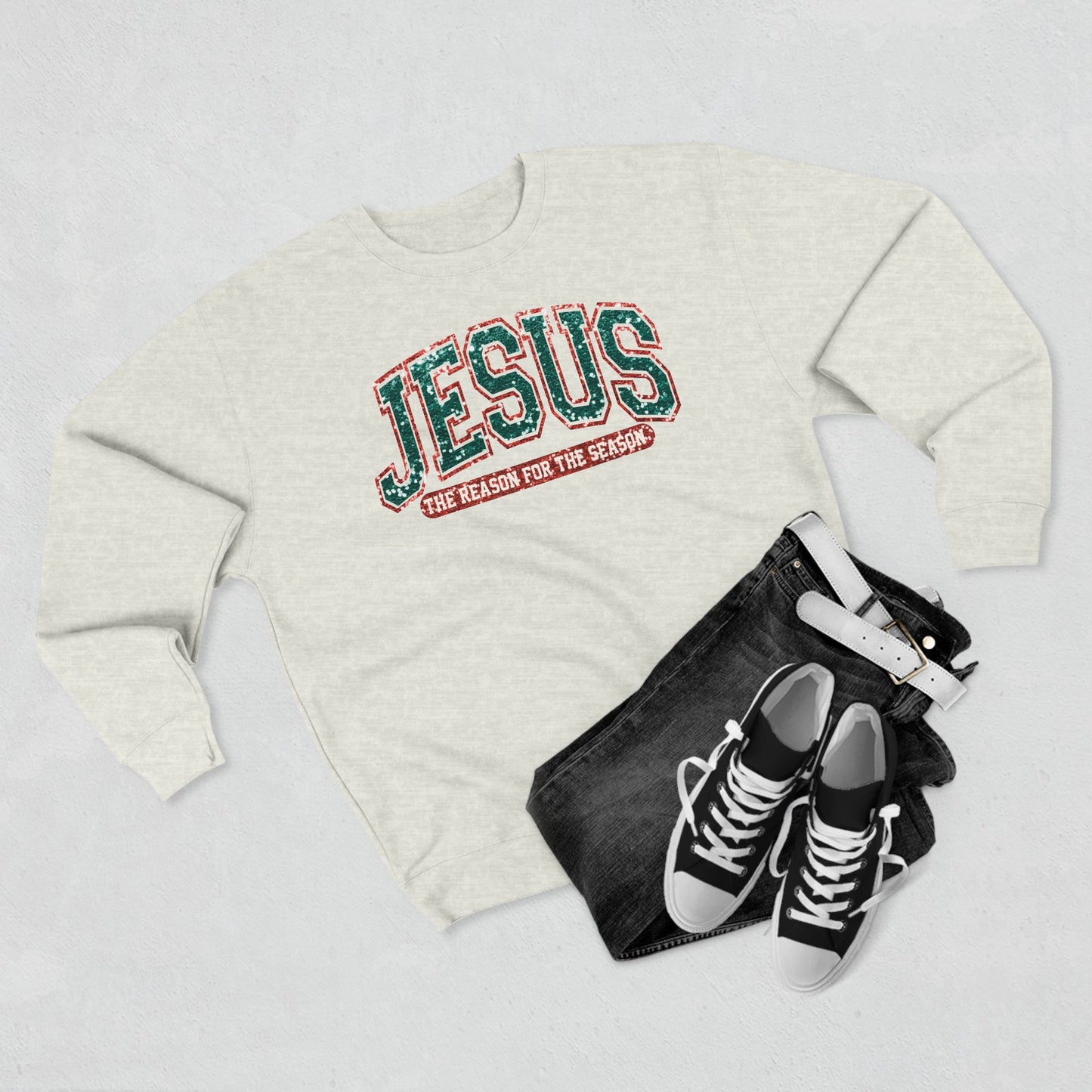 Jesus Is The Reason Unisex Crewneck Sweatshirt