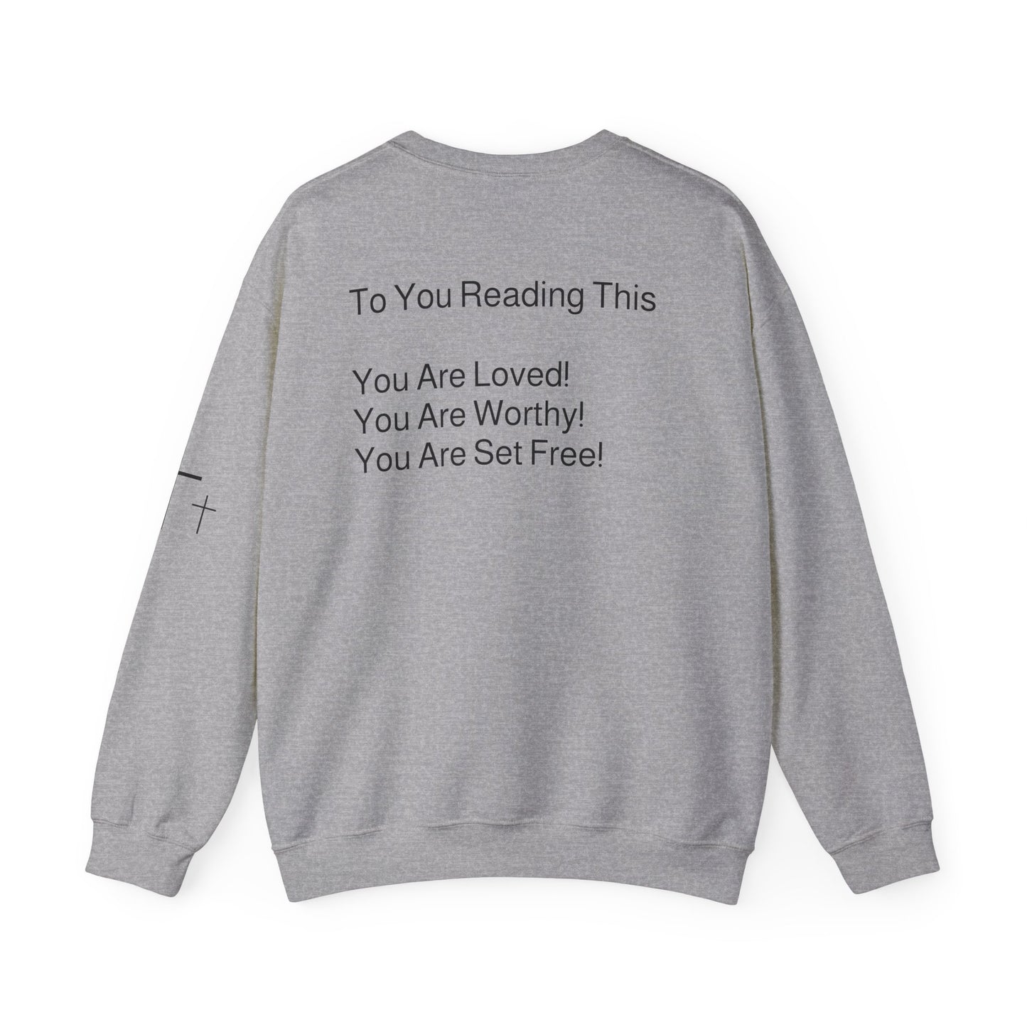 You Are Set Free Unisex Heavy Blend™ Crewneck Sweatshirt