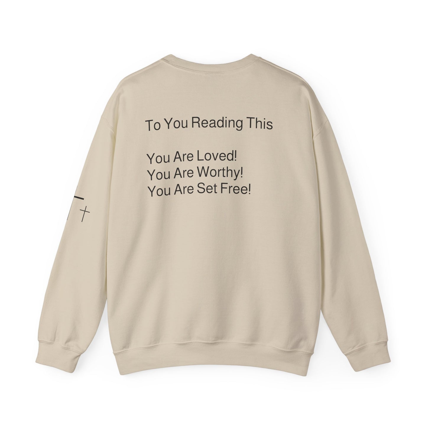 You Are Set Free Unisex Heavy Blend™ Crewneck Sweatshirt