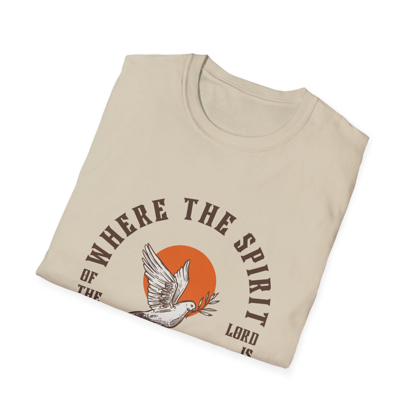 Where The Spirit Of The Lord Is Unisex Softstyle T-Shirt