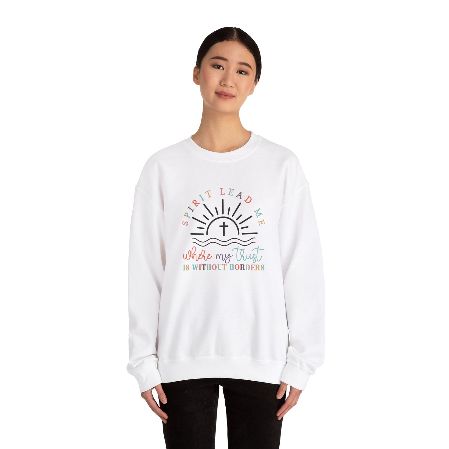 Spirit Lead Me Unisex Heavy Blend™ Crewneck Sweatshirt