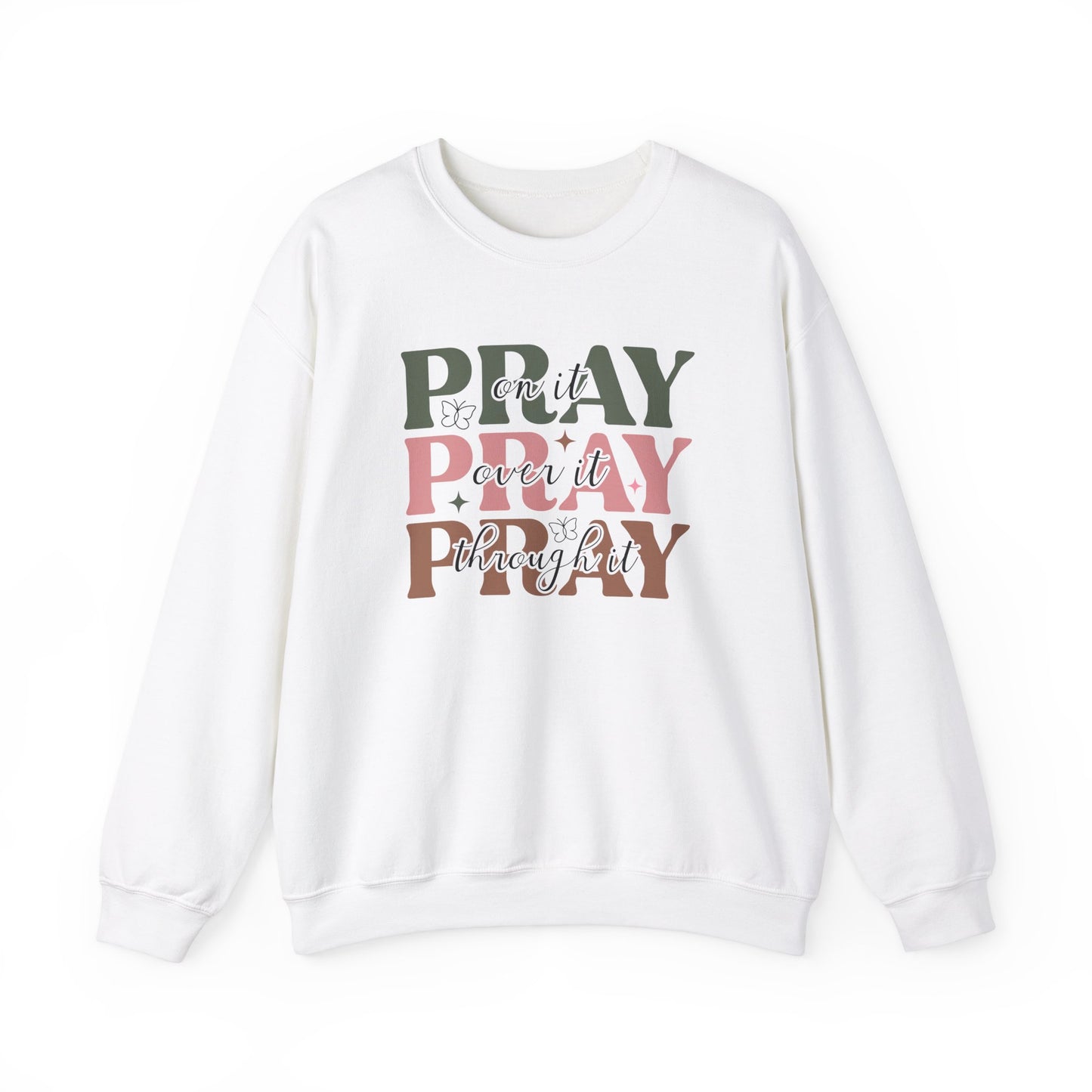 Pray On It Unisex Heavy Blend™ Crewneck Sweatshirt