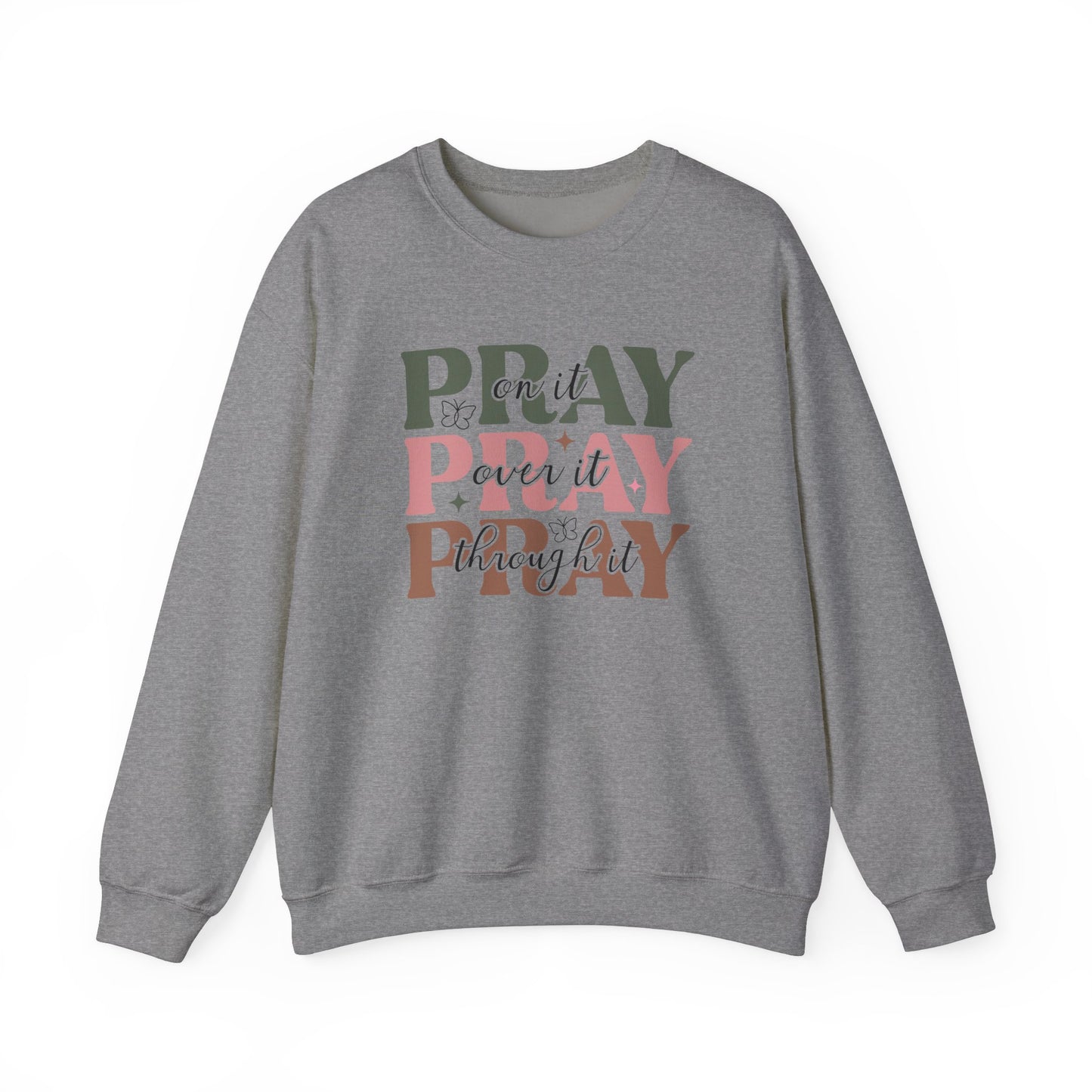 Pray On It Unisex Heavy Blend™ Crewneck Sweatshirt