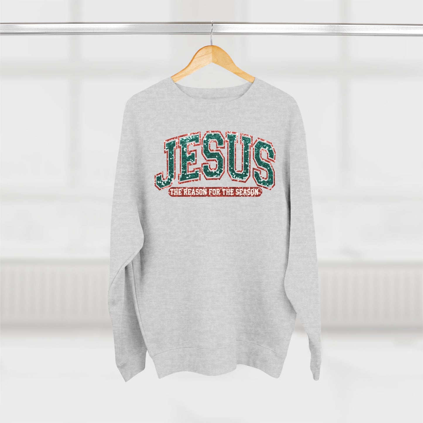 Jesus Is The Reason Unisex Crewneck Sweatshirt