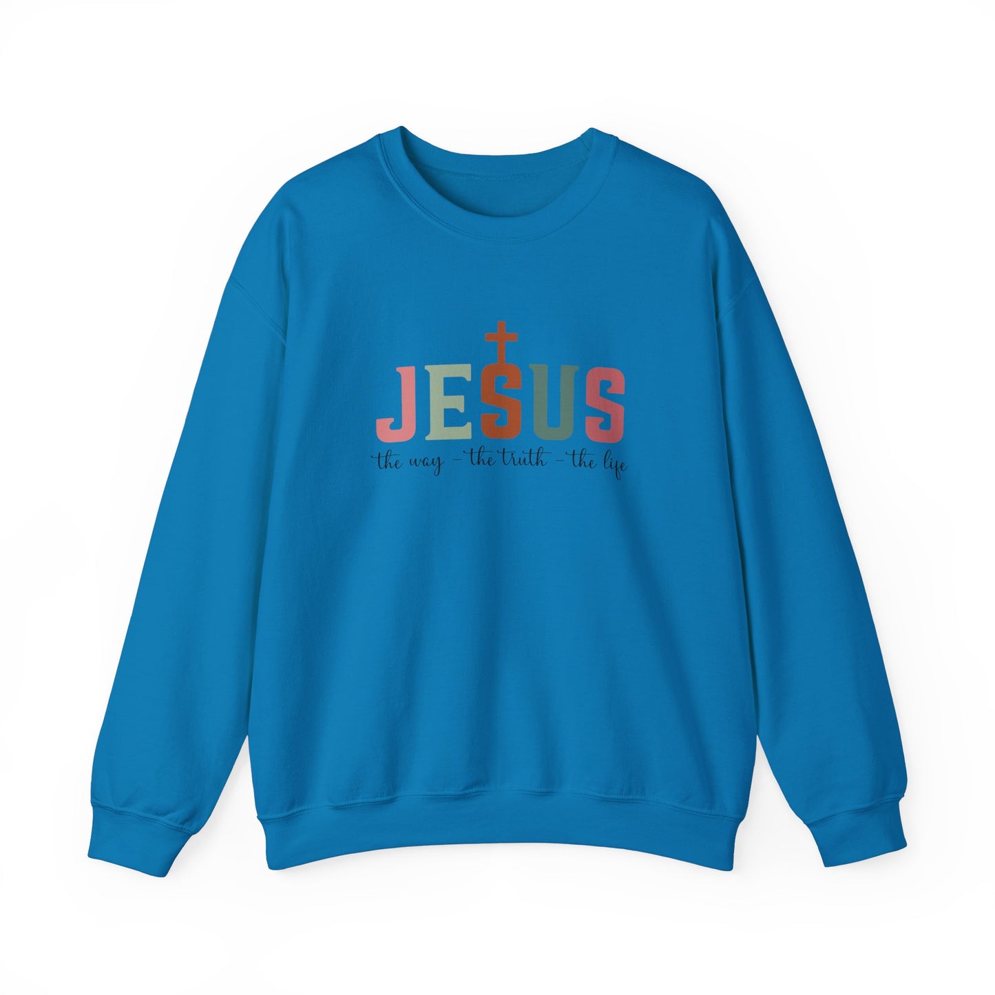 Jesus Is The Truth Unisex Heavy Blend™ Crewneck Sweatshirt