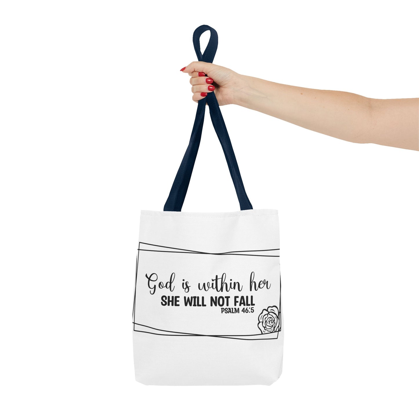 God Is Within Her Tote