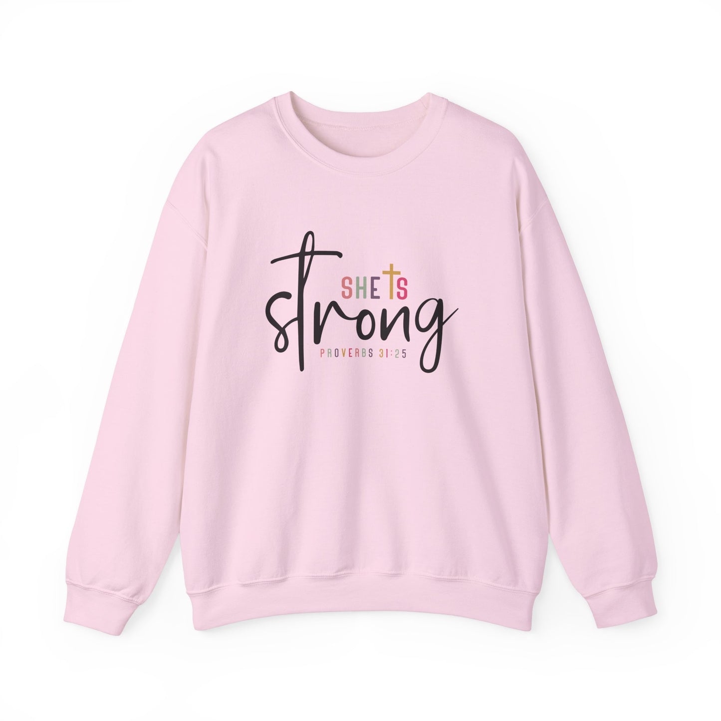 She Is Strong Unisex Heavy Blend™ Crewneck Sweatshirt