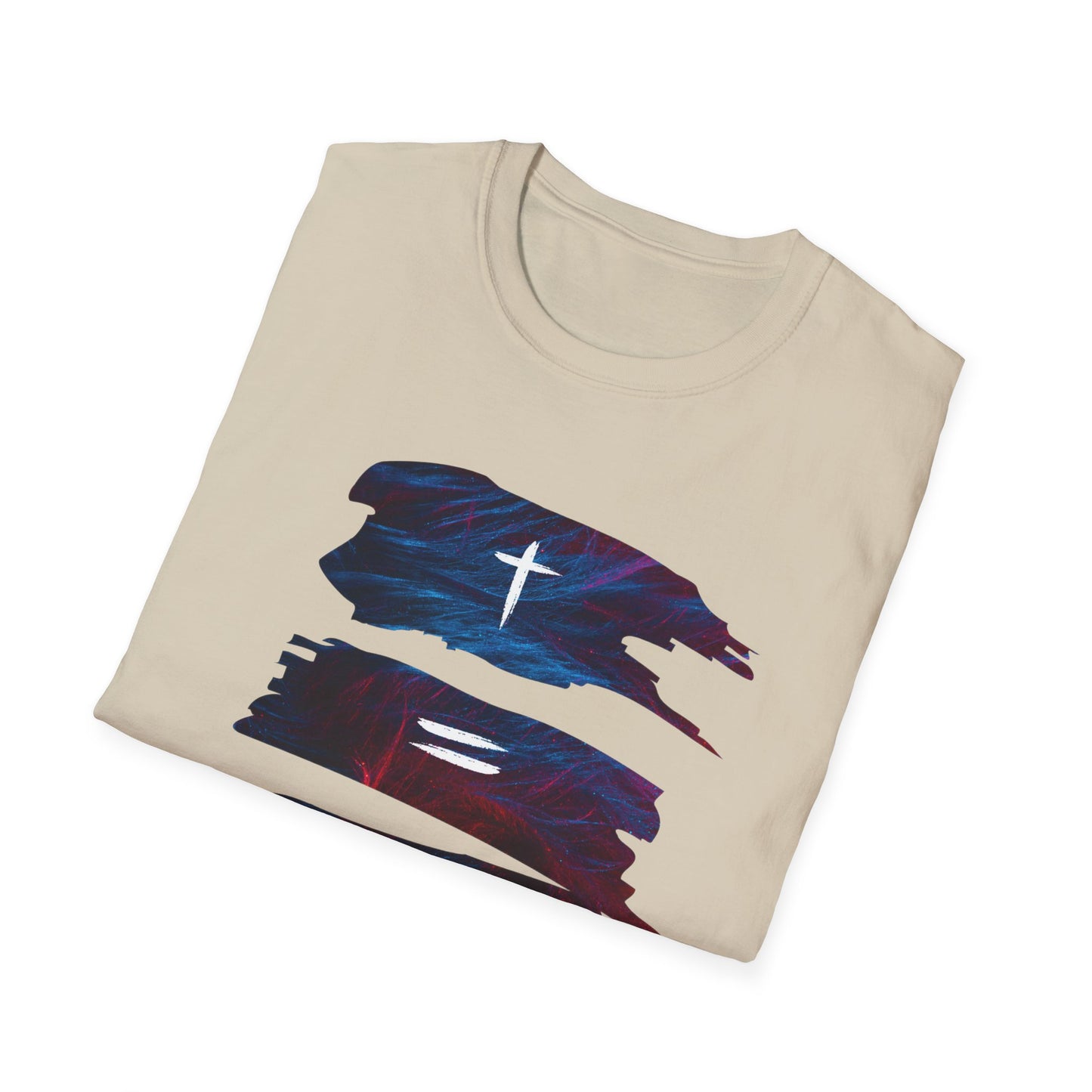 Cross Equals Love Unisex Softstyle T-Shirt