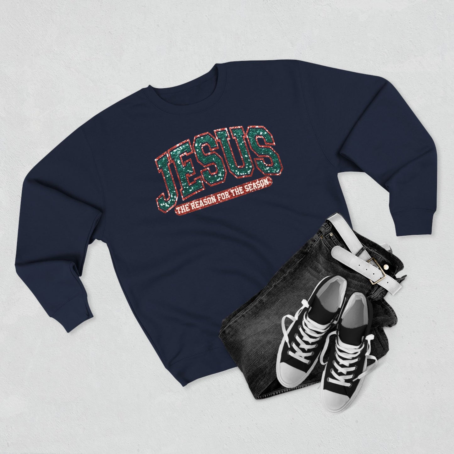 Jesus Is The Reason Unisex Crewneck Sweatshirt